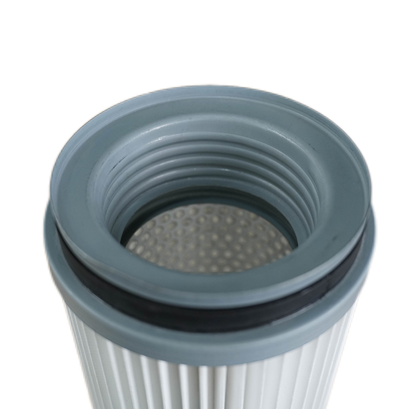 Filetage poussière recueillir cartouche de filtre